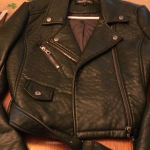Leather jacket